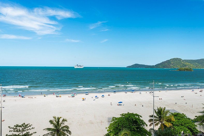 ITNC071- Alto padrão frente ao mar recém reformado